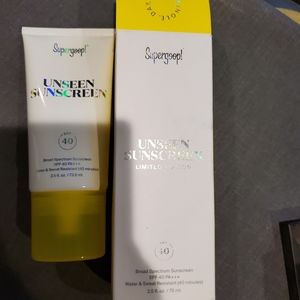 Supergoop unseen sunscreen